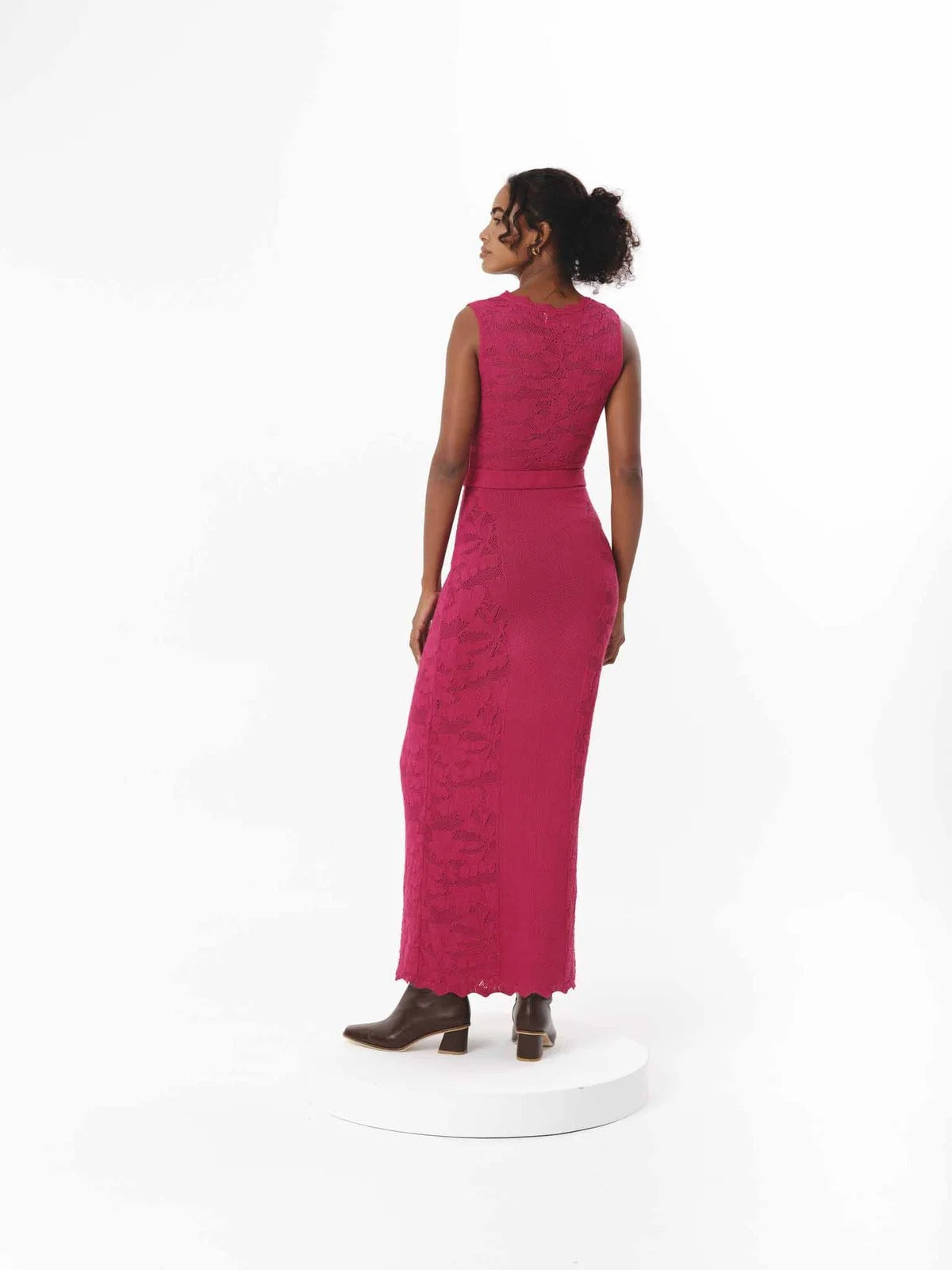 Maxi Vestido Prudence Raspberry