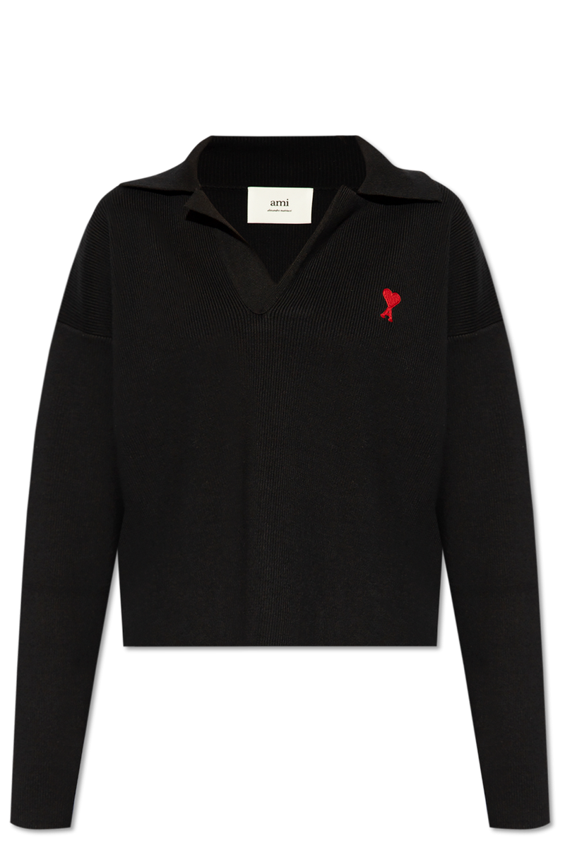Sweater Tipo Polo Ami De Coeur