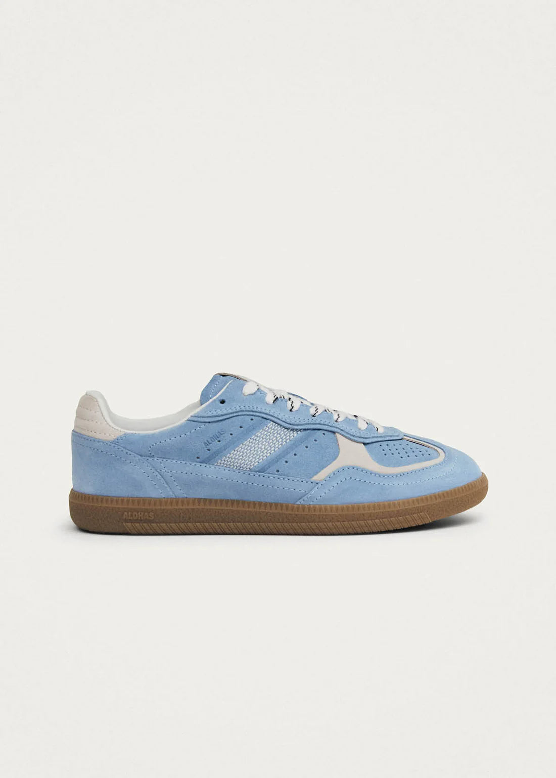 Zapatillas Alohas De Mujer Tb.490 Rife Cornflower Blue Cream Leather