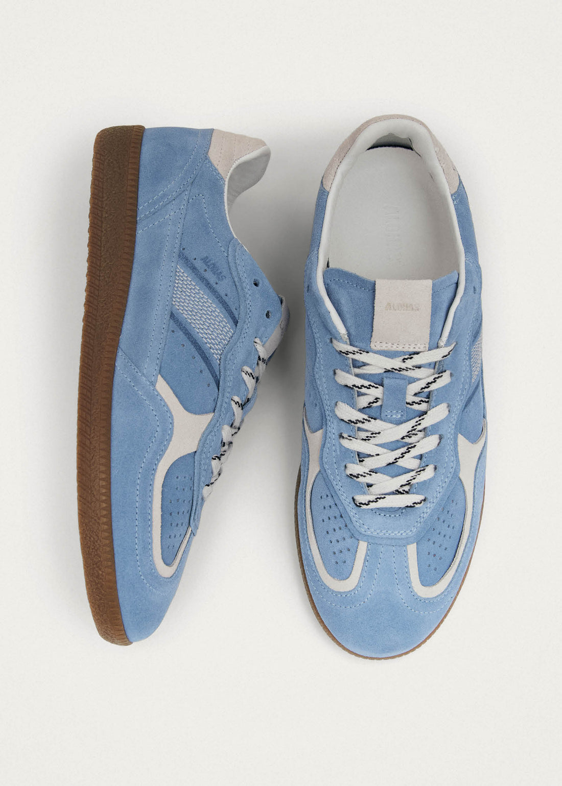 Zapatillas Alohas De Mujer Tb.490 Rife Cornflower Blue Cream Leather