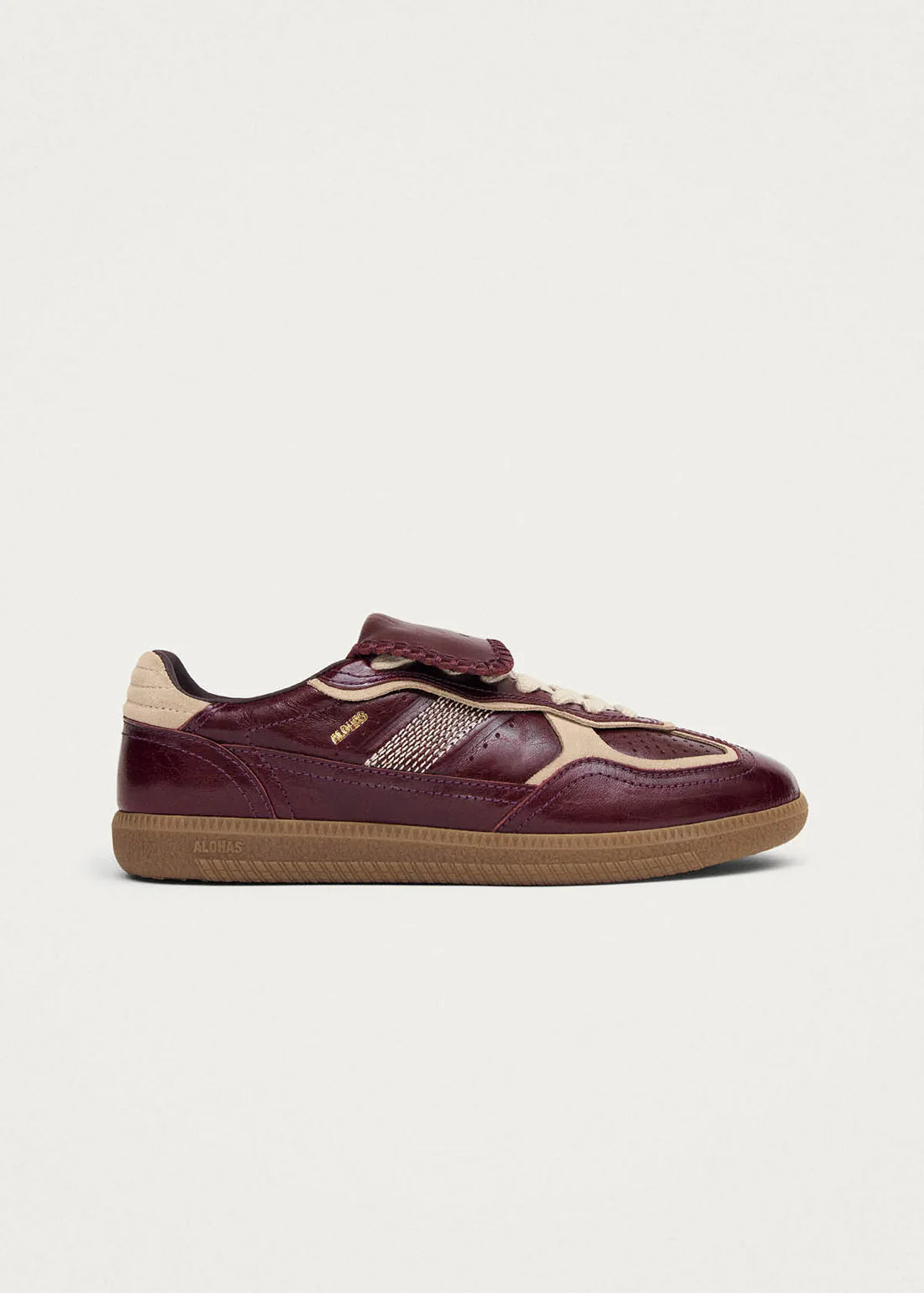 Zapatillas Alohas De Mujer Tb.490 Club Deep Burgundy Patent Leather