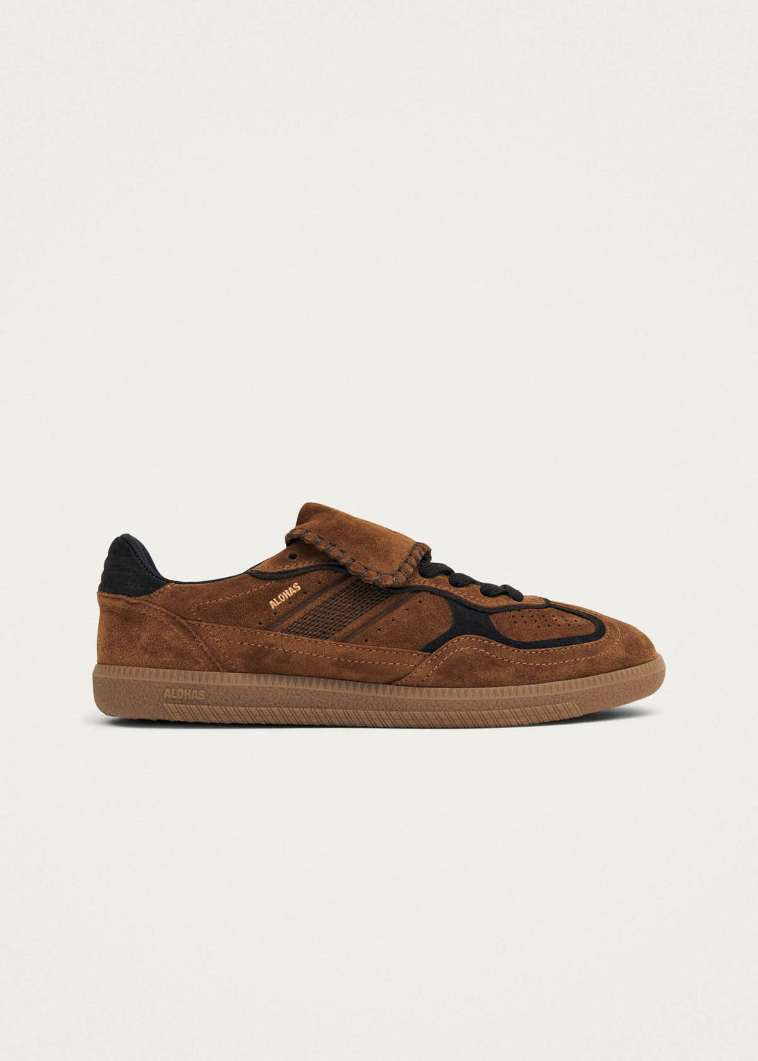 Zapatillas Alohas De Mujer Tb.490 Club Suede Brown Leather