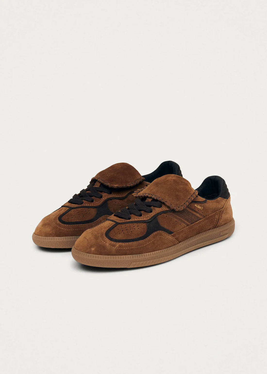 Zapatillas Alohas De Mujer Tb.490 Club Suede Brown Leather