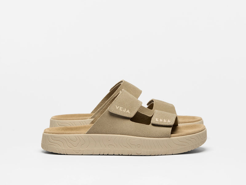 Sandalia veja de hombre Etna Suede