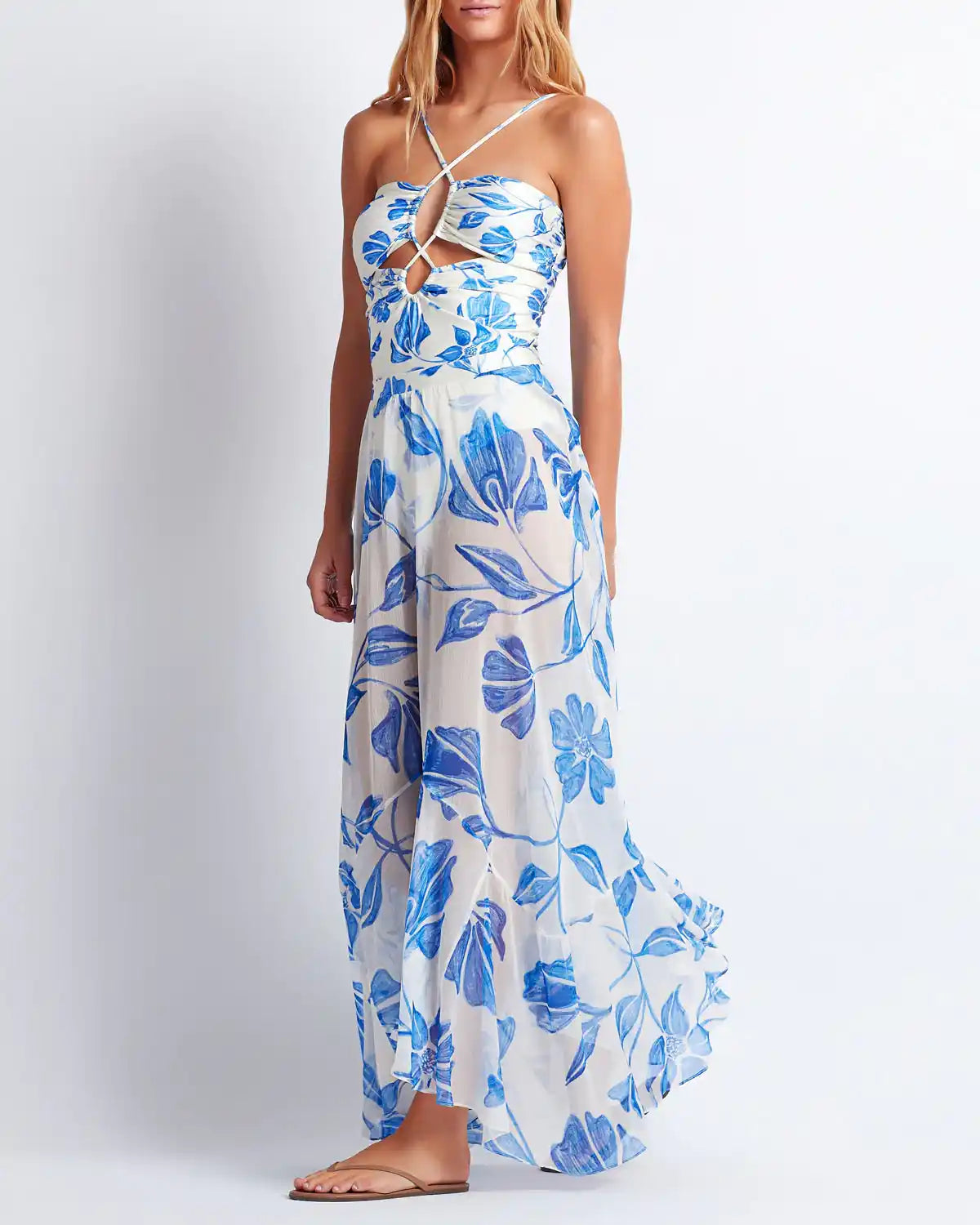 Maxi Falda Floral