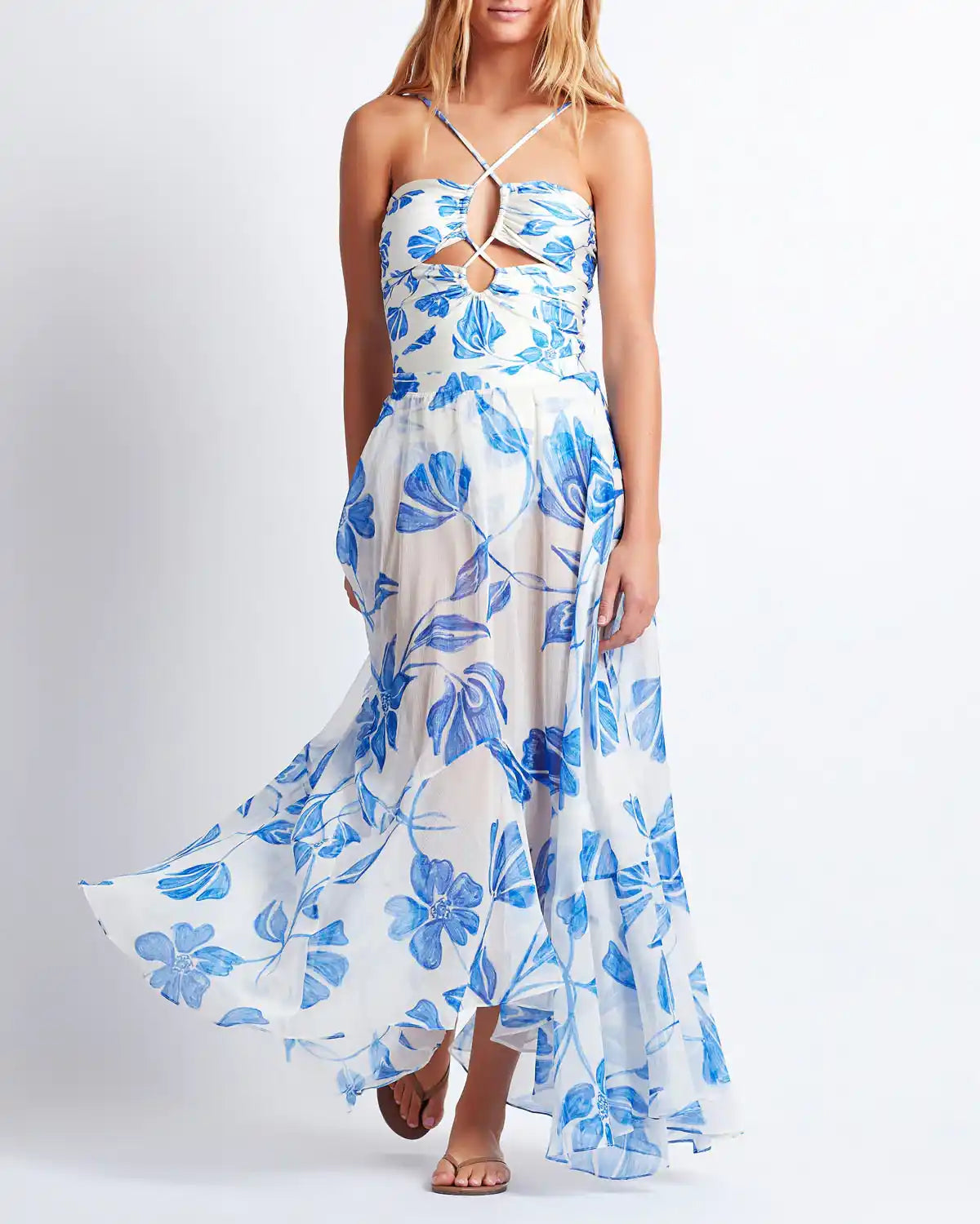 Maxi Falda Floral