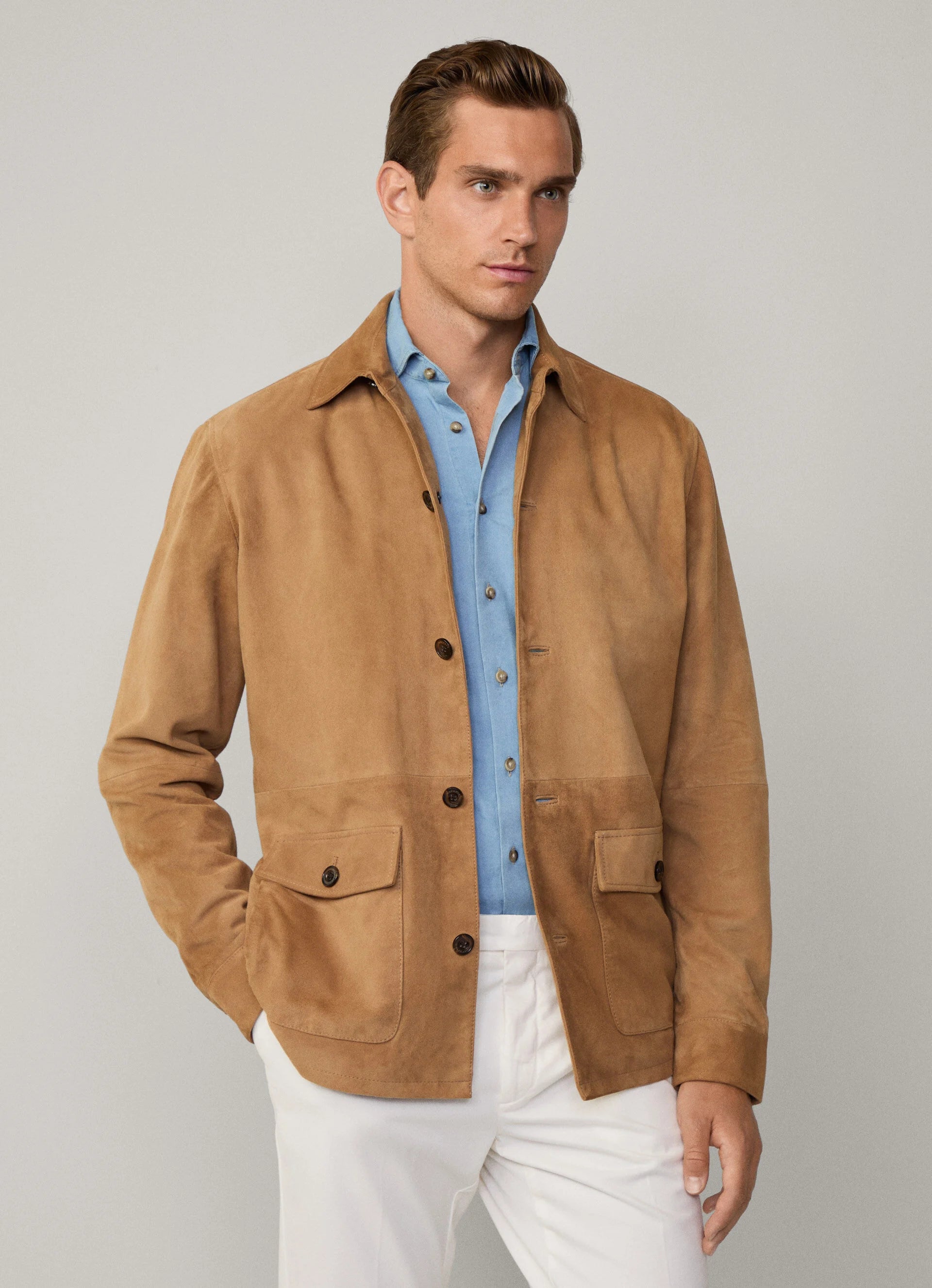 Sobrecamisa Suede Jkt 847