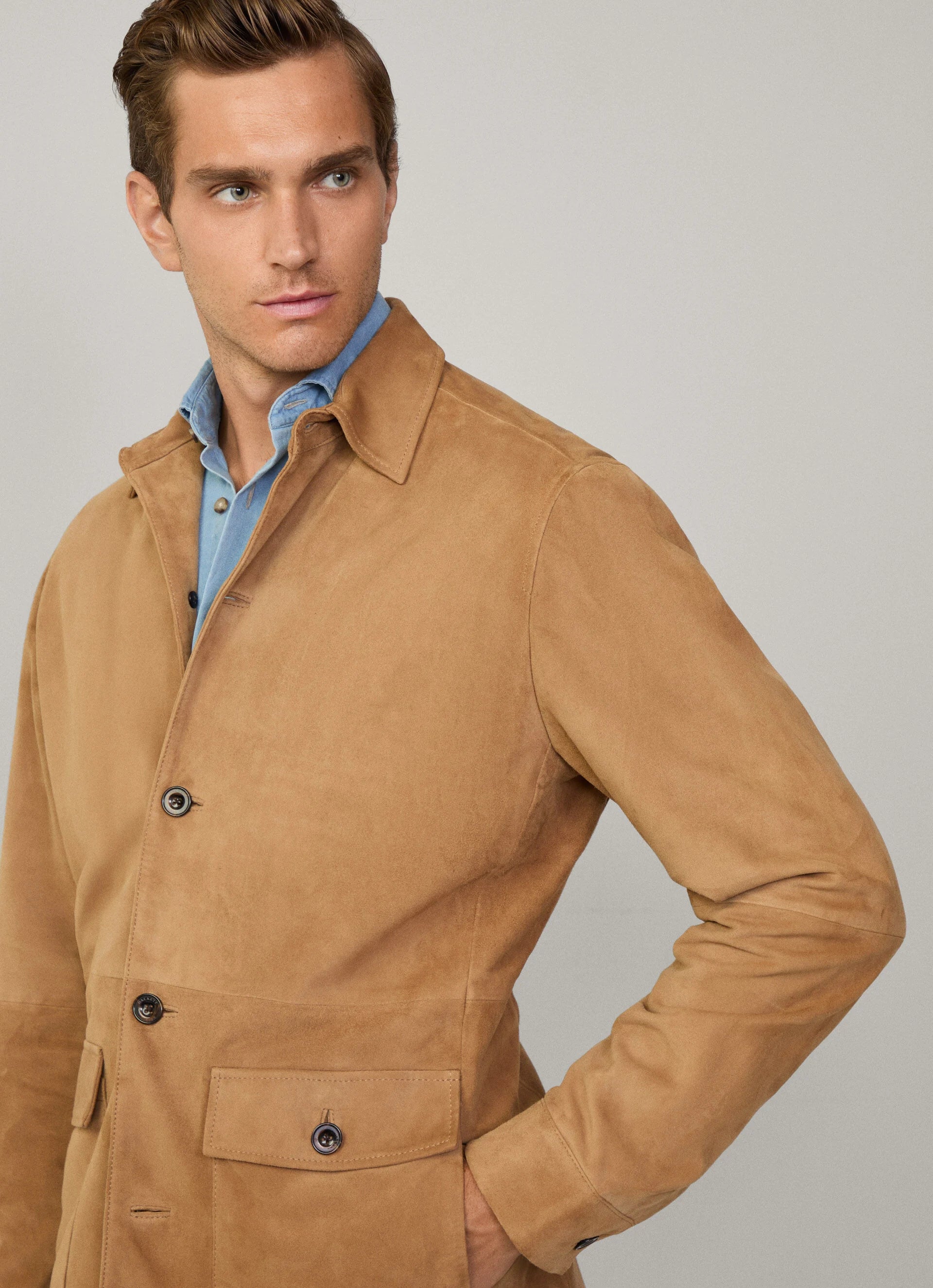 Sobrecamisa Suede Jkt 847