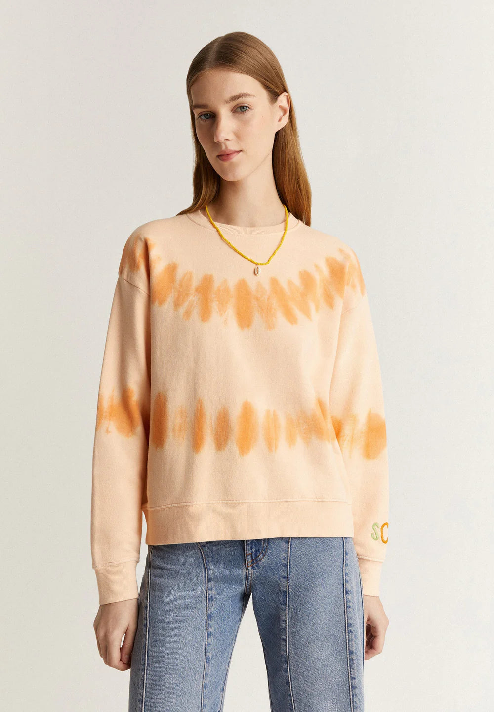 Sweater Tie Dye Skull