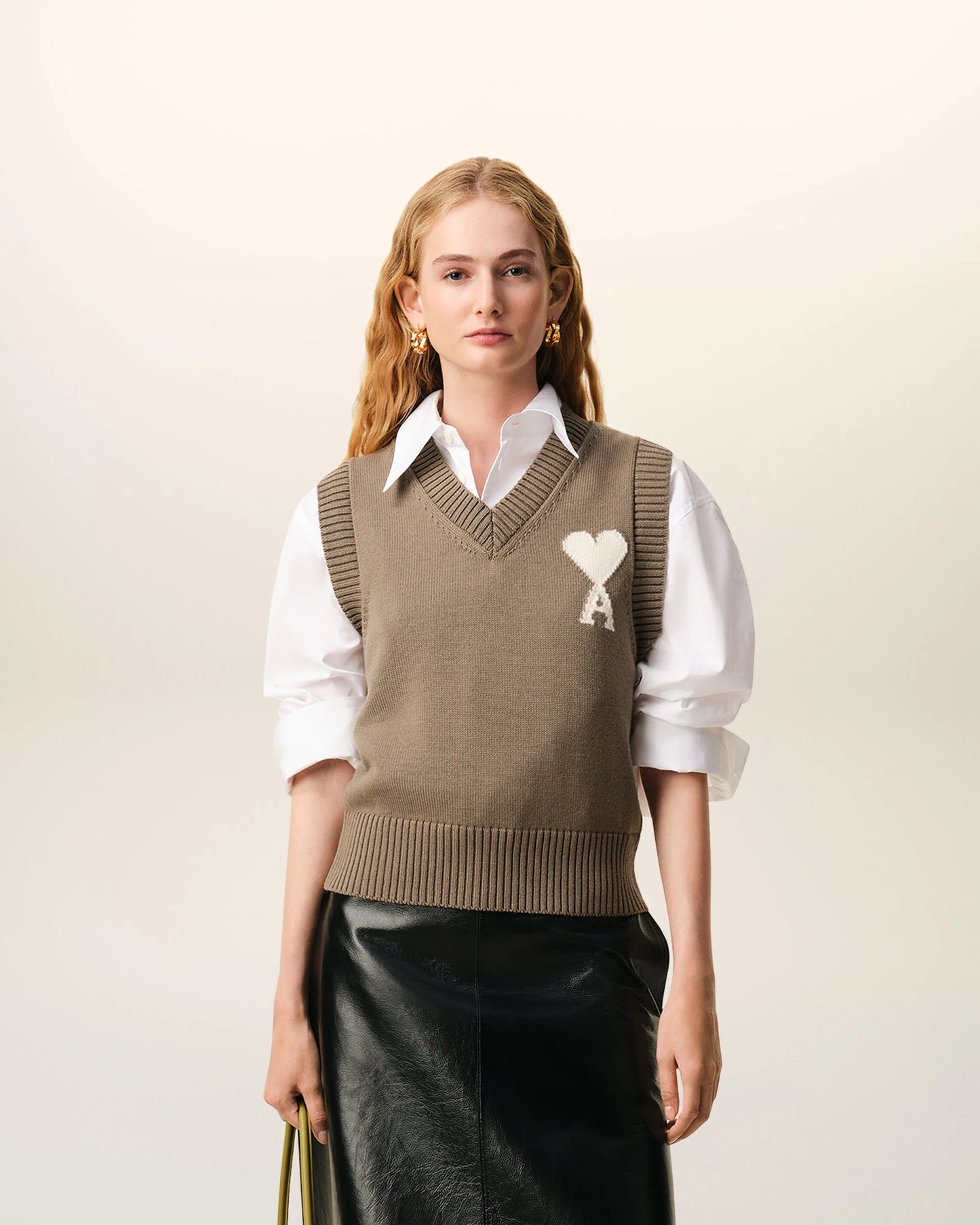 Jersey Sin Mangas Ami De Coeur De Lana Y Algodón Unisex