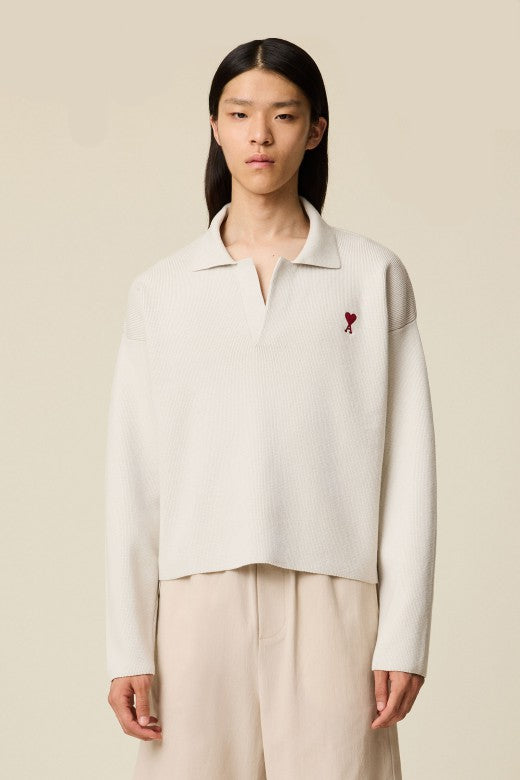 Sweater Tipo Polo Ami De Coeur