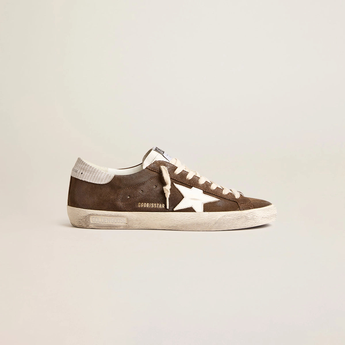 Zapatillas Golden Goose Super-Star List Suede Upper Leather Star Hombre