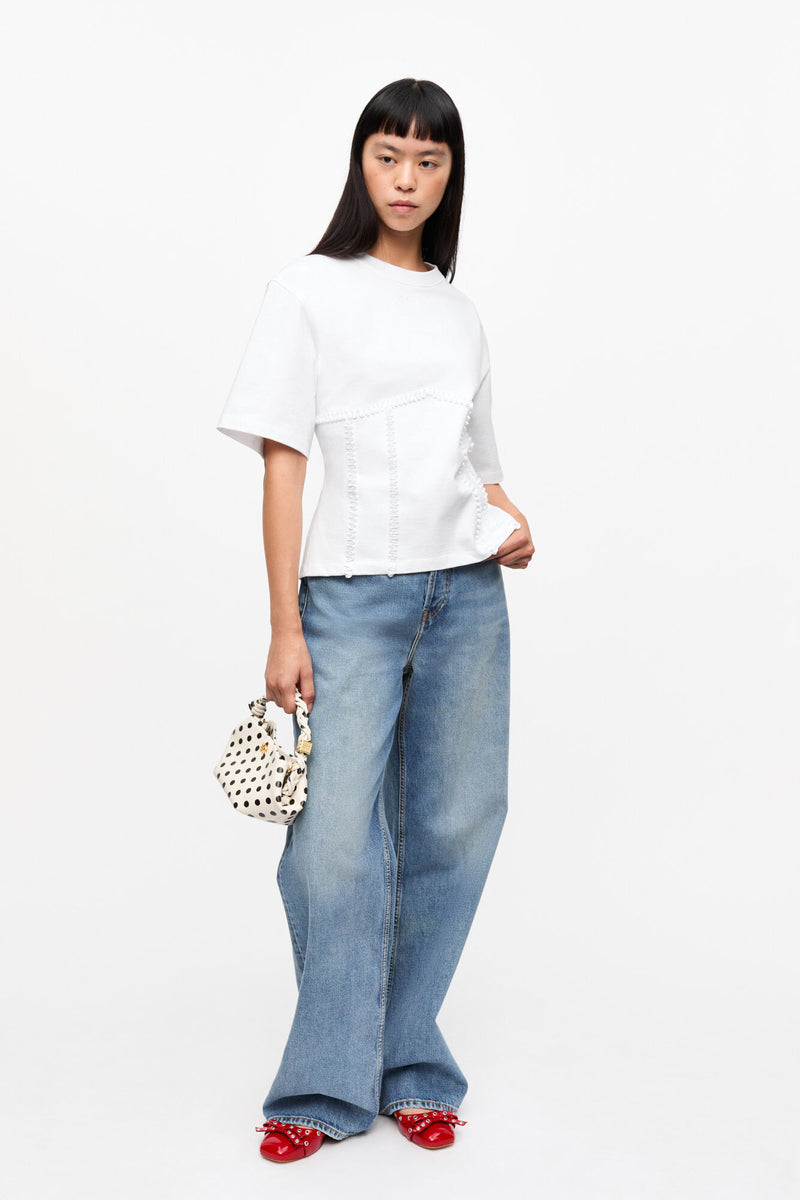 T-Shirt Tie Back Waisted