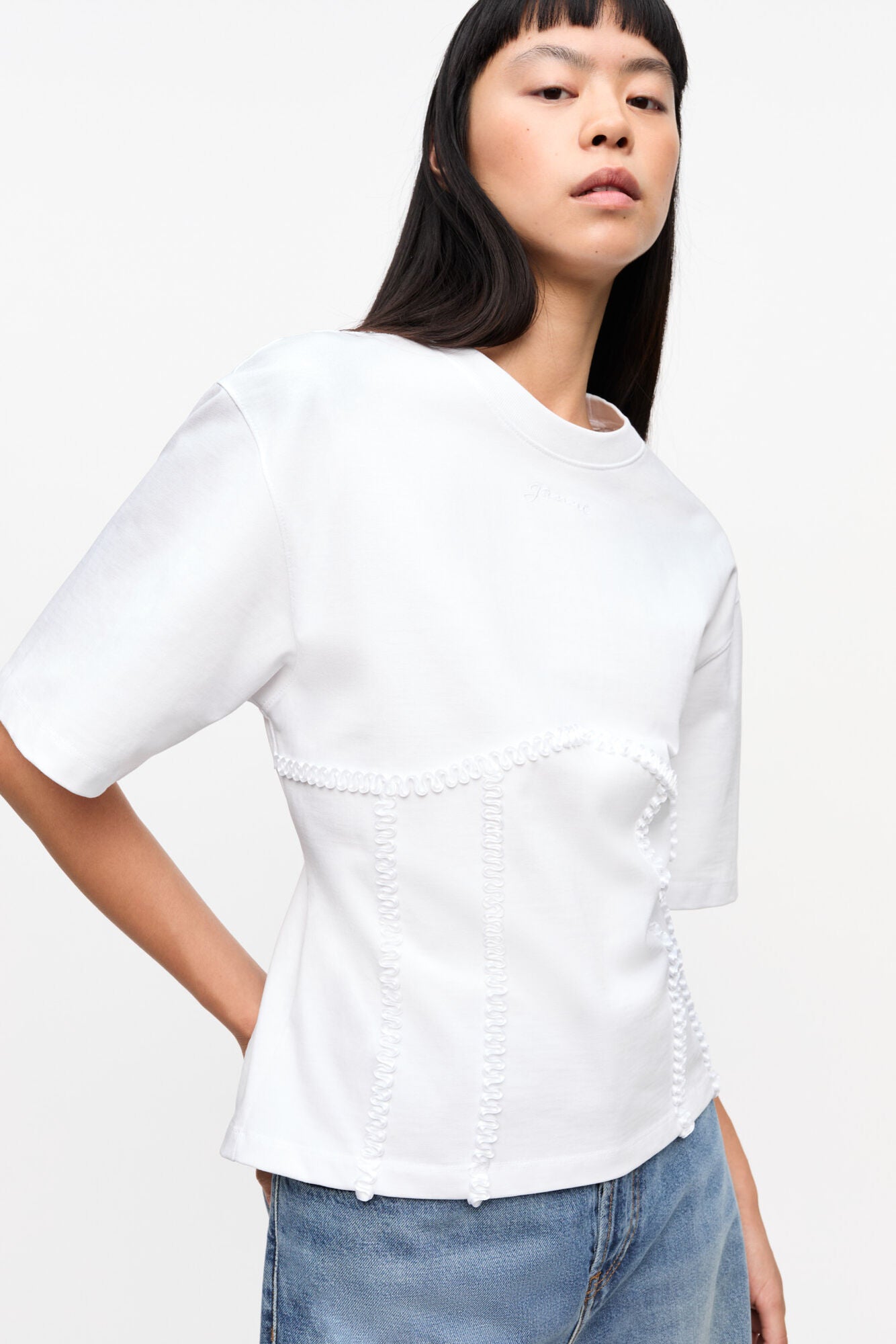 Camiseta Tie Back Waisted