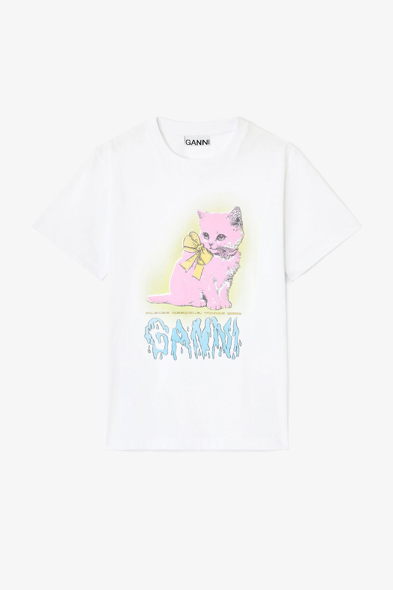 T-Shirt Kitty Neon