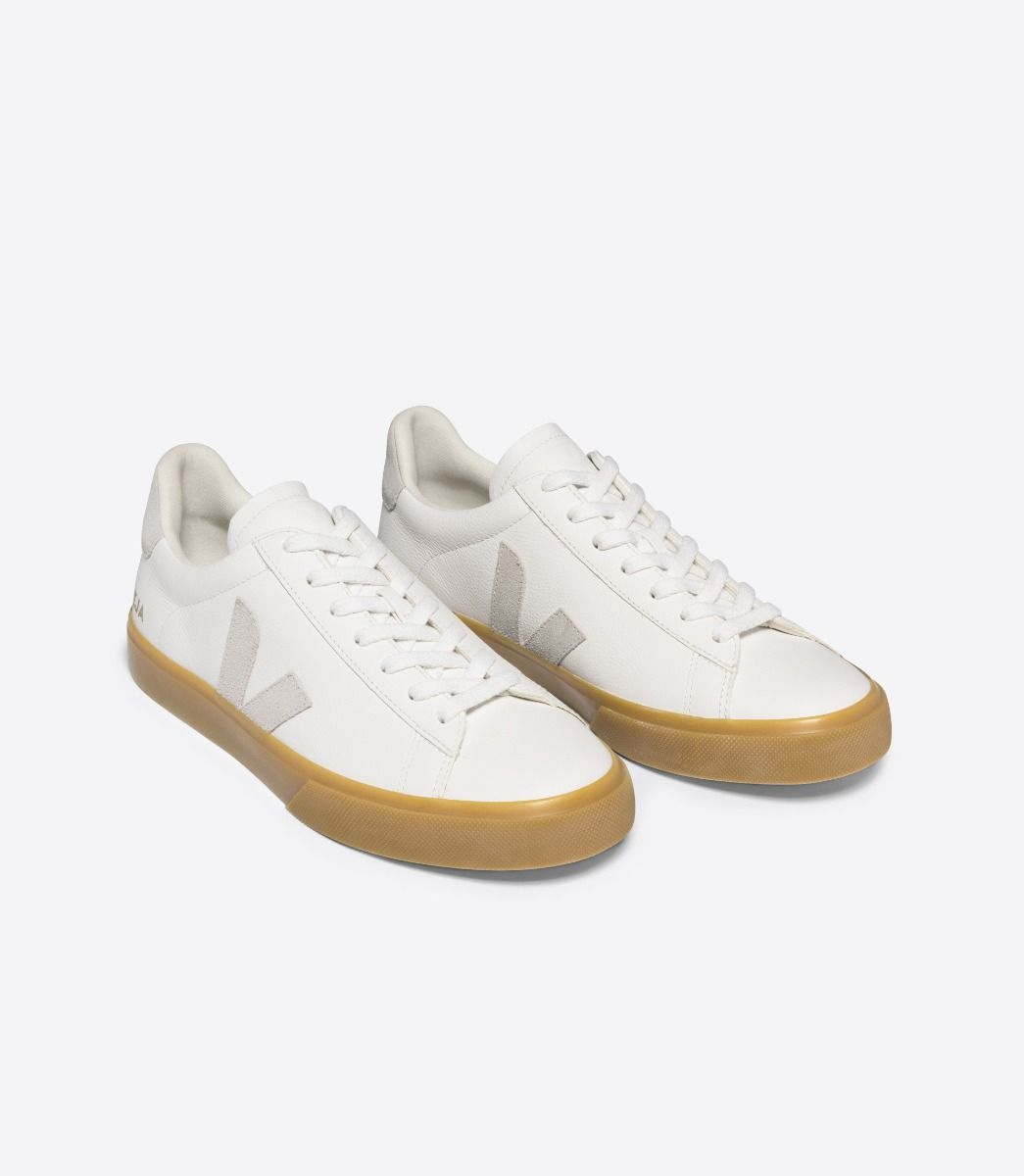 Zapatillas Veja De Mujer Campo Campo Leather Natural
