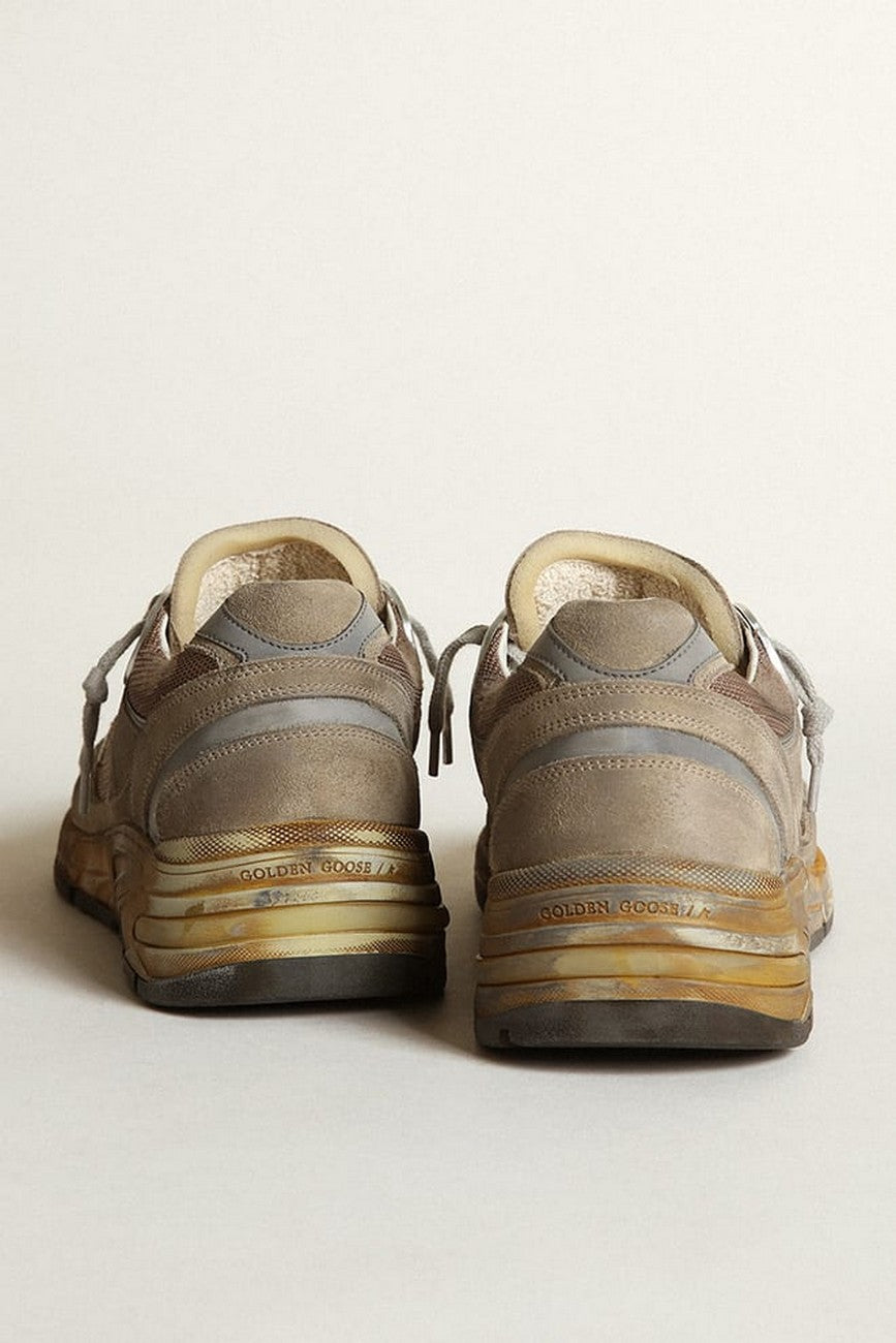 Zapatillas Golden Goose Dad Net And Suede Upper Leather Starnet hombre