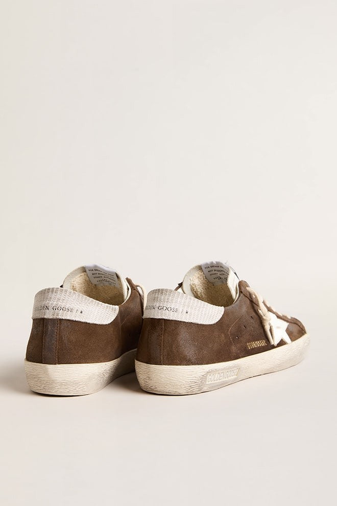 Zapatillas Golden Goose Super-Star List Suede Upper Leather Star Hombre