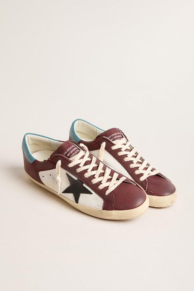 Zapatillas Golden Goose Super Star Crack And Leather Upper Leather Star Hombre