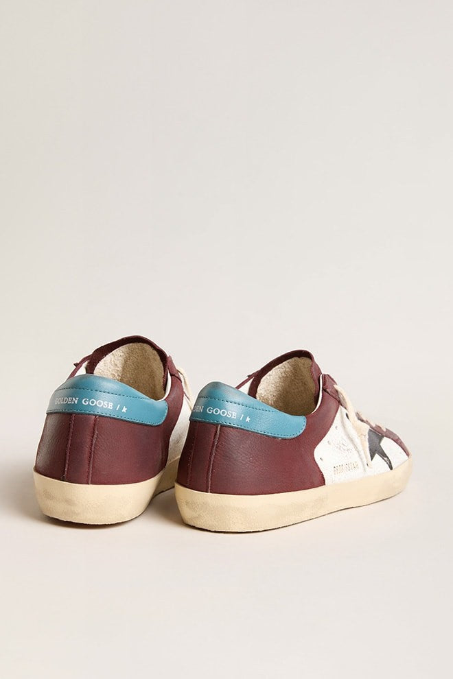 Zapatillas Golden Goose Super Star Crack And Leather Upper Leather Star Hombre