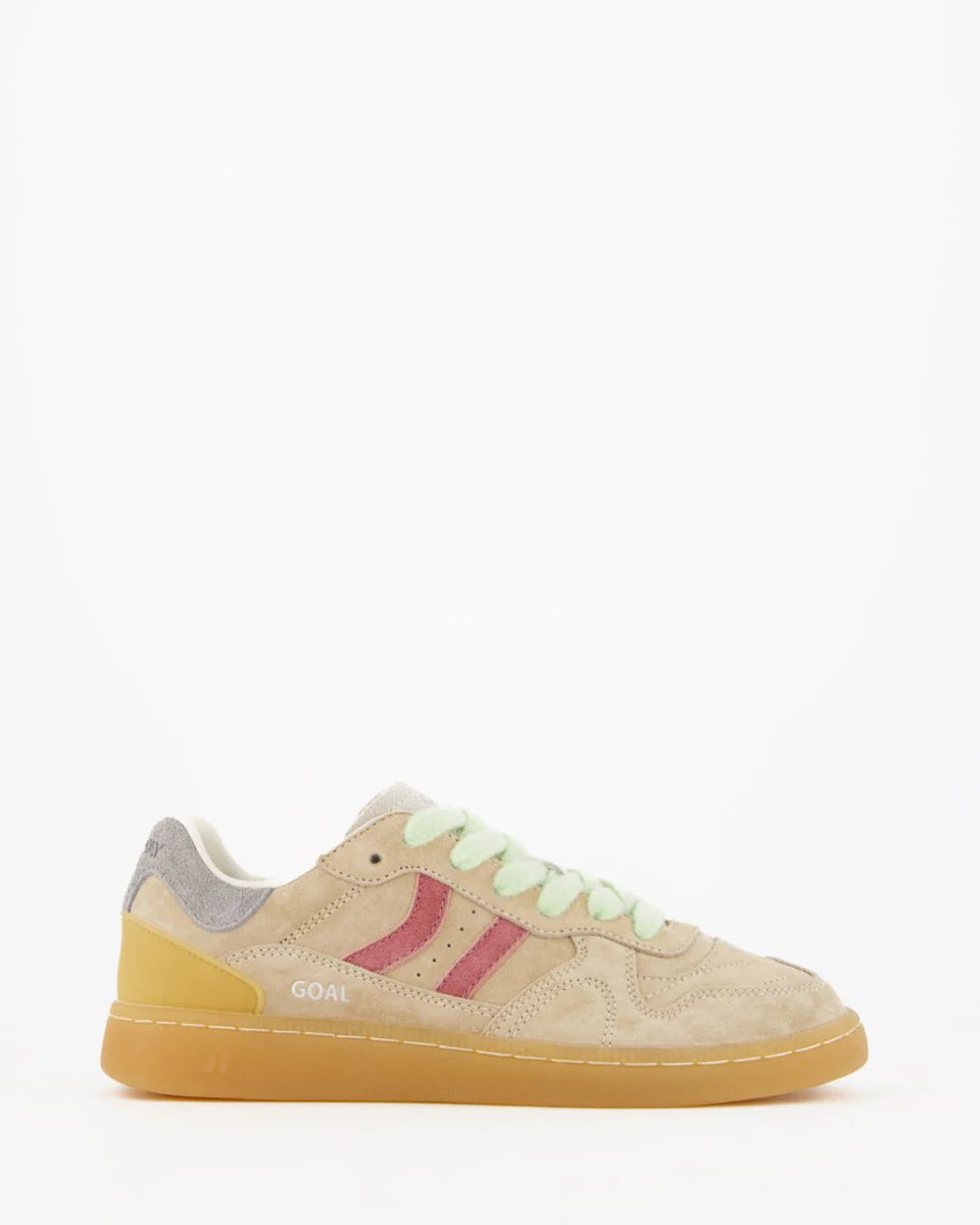 Zapatillas Coolway De Mujer Goal Cream Drift