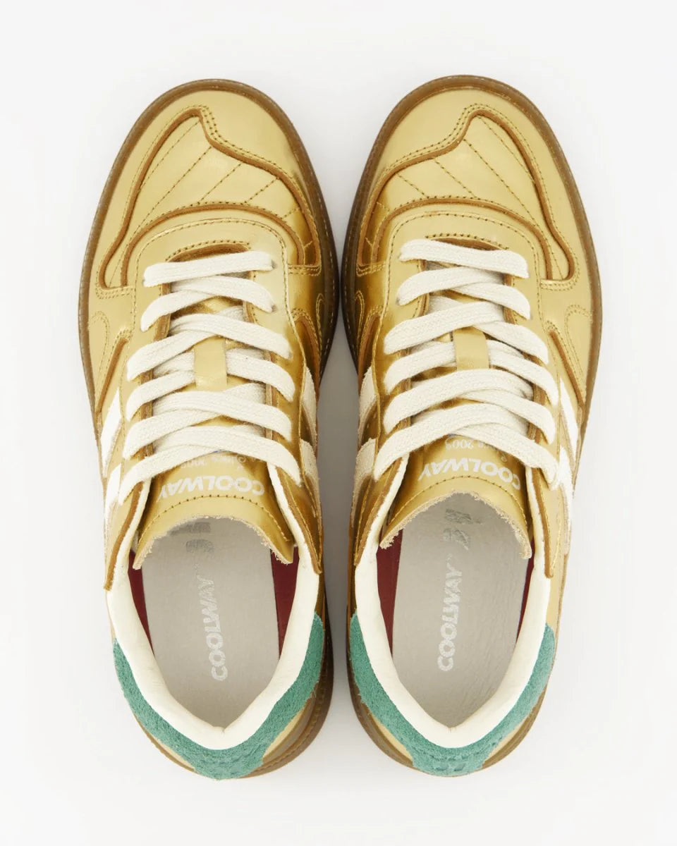 Zapatillas Coolway De Mujer Goal Champagne Shine