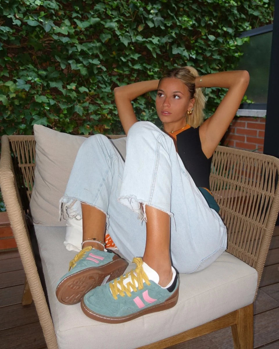 Zapatillas Cooway De Mujer Goal Green Forest