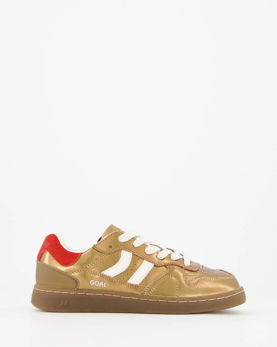 Zapatillas Coolway De Mujer Goal Golden Rush