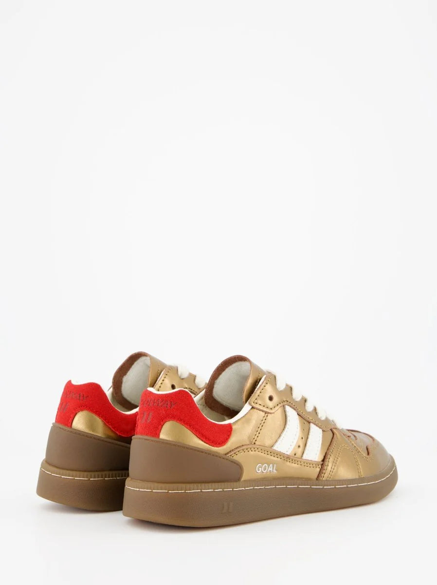 Zapatillas Coolway De Mujer Goal Golden Rush