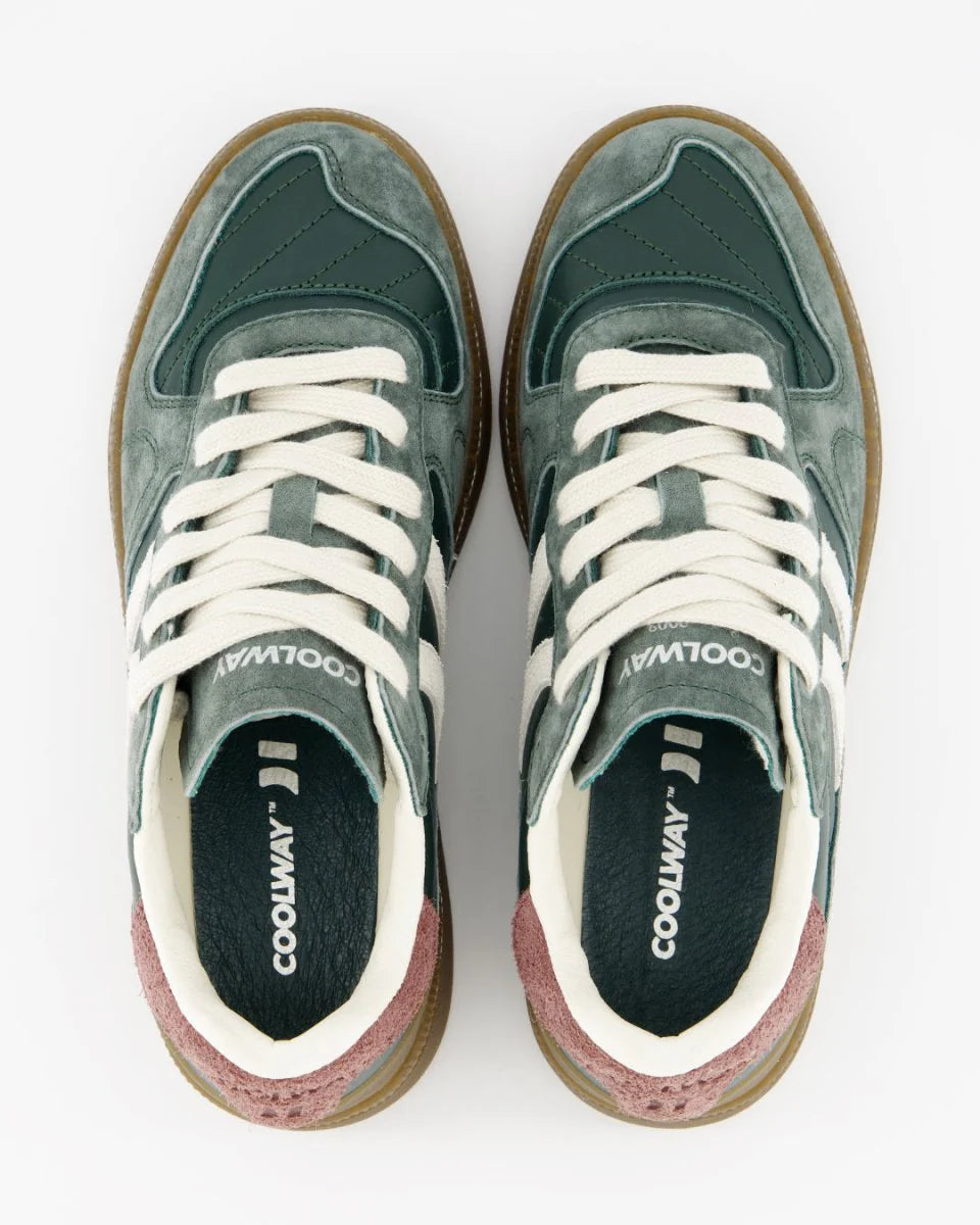 Zapatillas Coolway De Mujer Goal Green Pulse