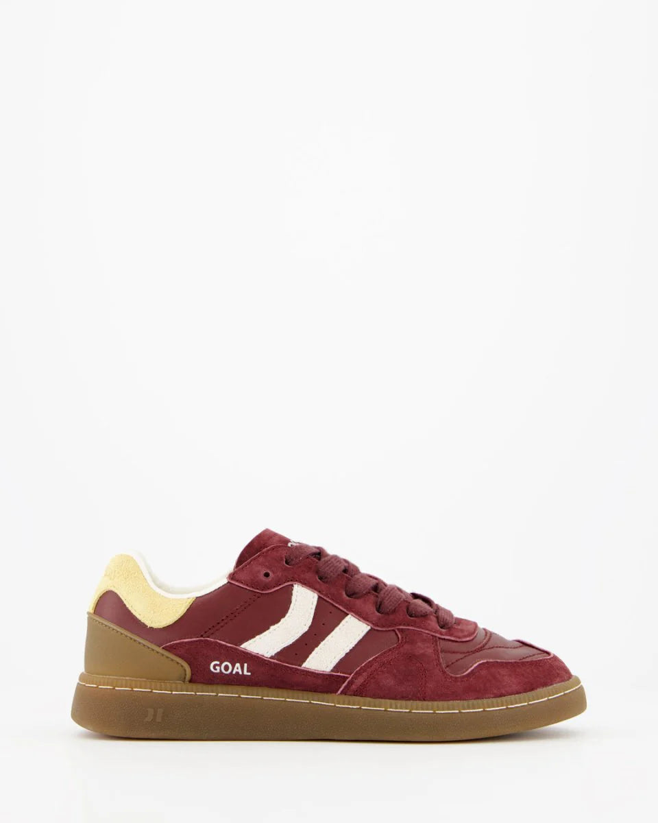 Zapatillas Coolway De Mujer Goal Deep Rouge
