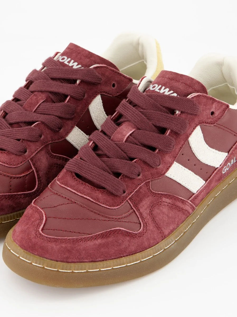 Zapatillas Coolway De Mujer Goal Deep Rouge