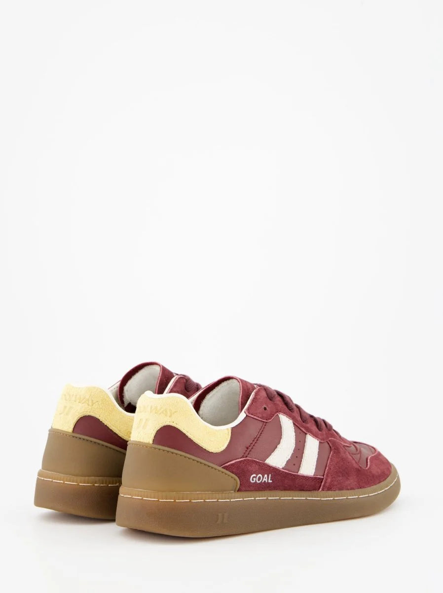 Zapatillas Coolway De Mujer Goal Deep Rouge