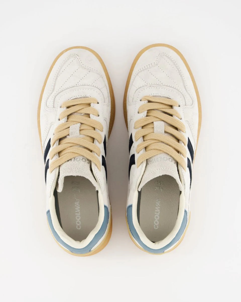Zapatillas Coolway De Mujer Goal Smokey White