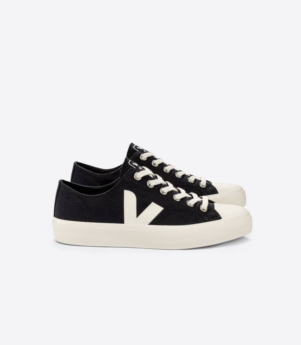 Zapatillas Veja Wata Ii Low Canvas Black Mujer
