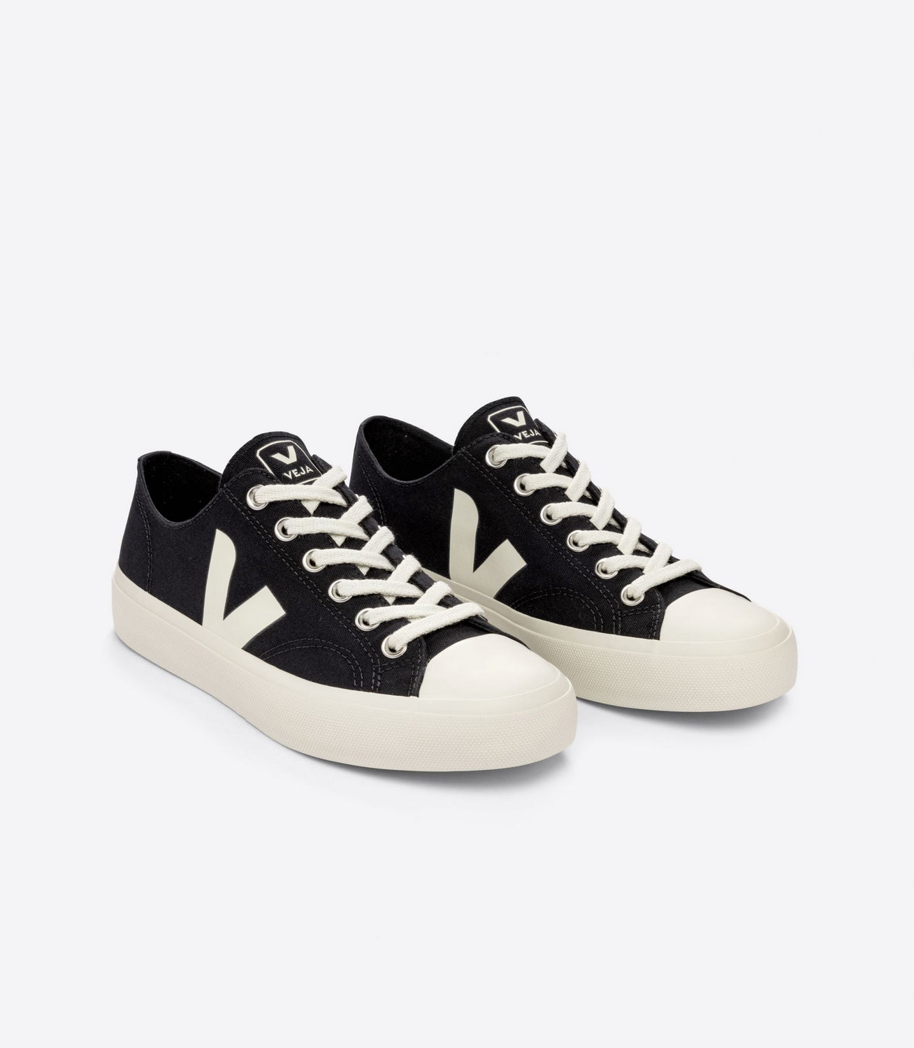 Zapatillas Veja Wata Ii Low Canvas Black Mujer