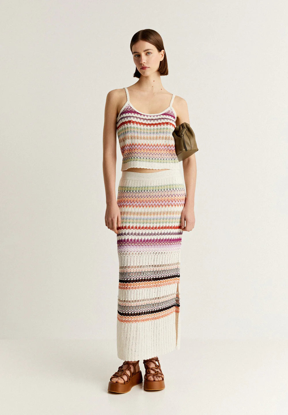 Top Crochet Multicolor