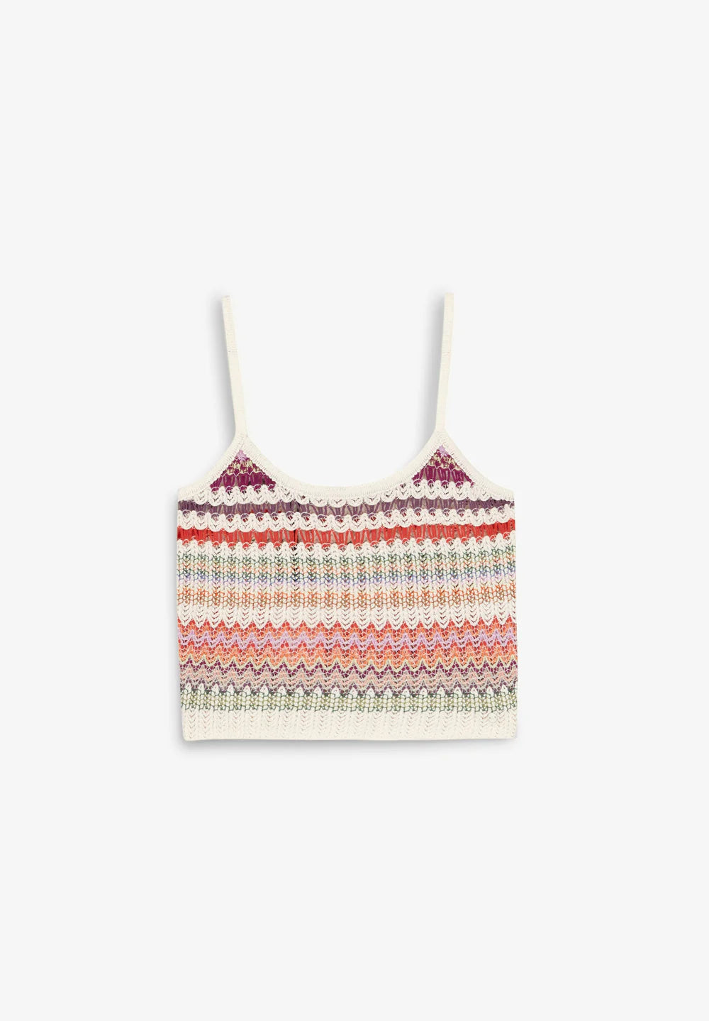 Top Crochet Multicolor