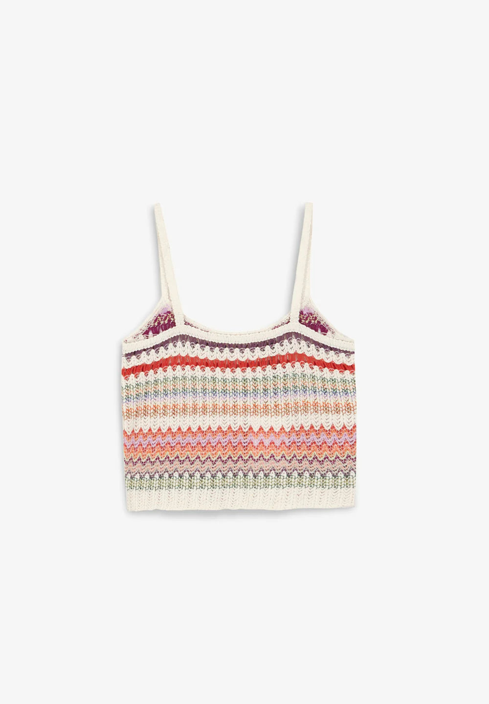 Top Crochet Multicolor