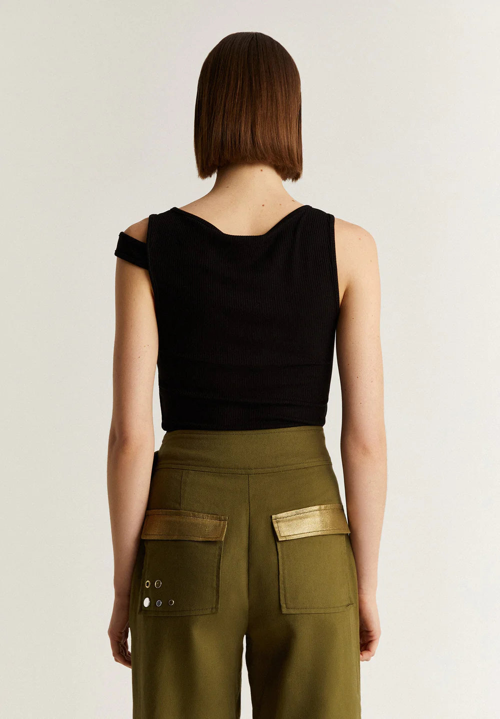 Tank Top Asymmetric Tee