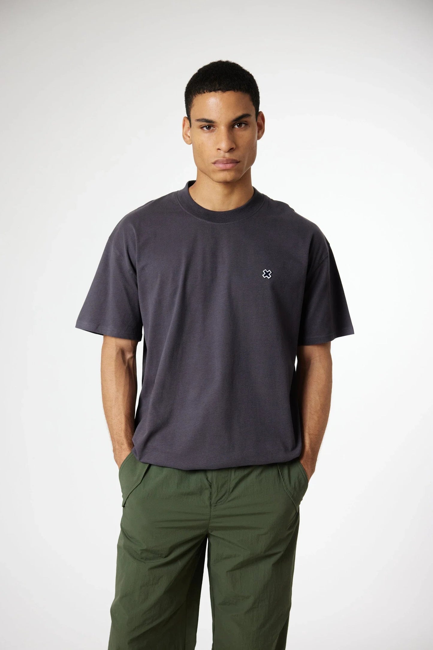 T-Shirt Patch Anthracite