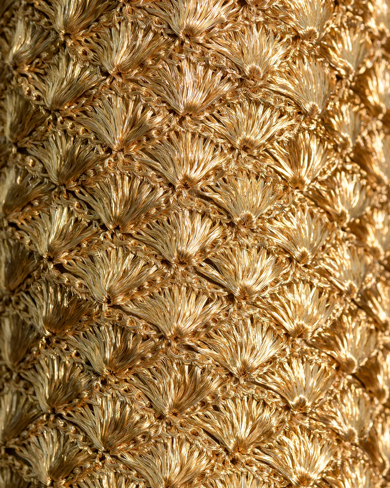 Mochila Mini Seashell Oro