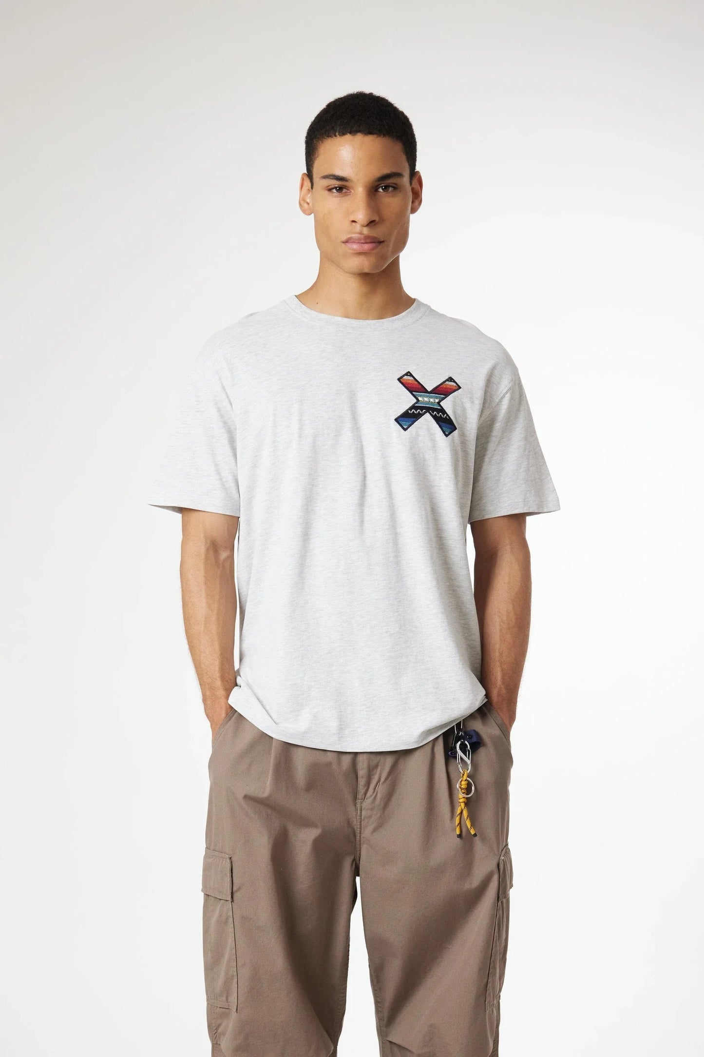 T-Shirt Classic Light Grey Melange