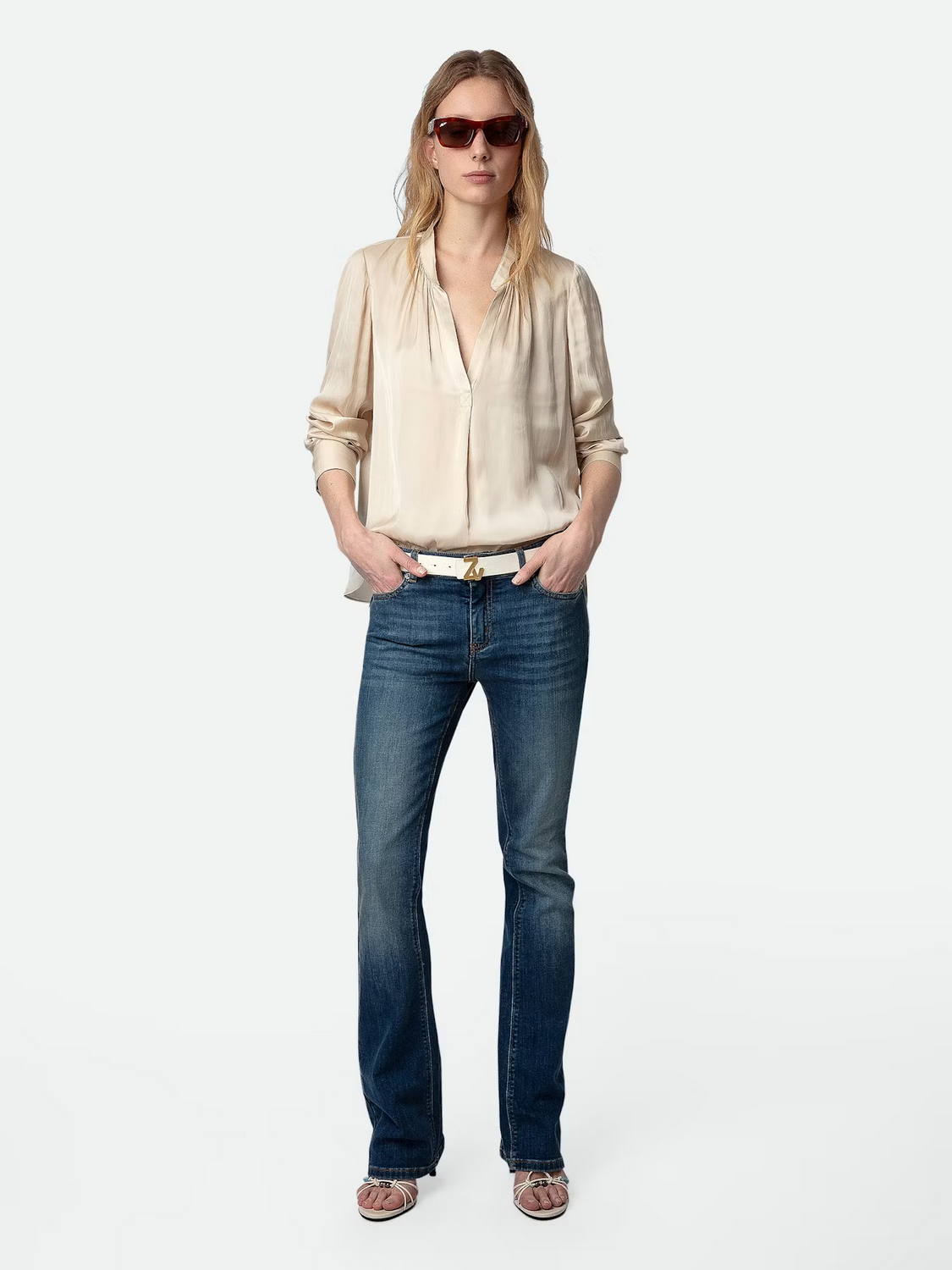 Camisa Tink Satin