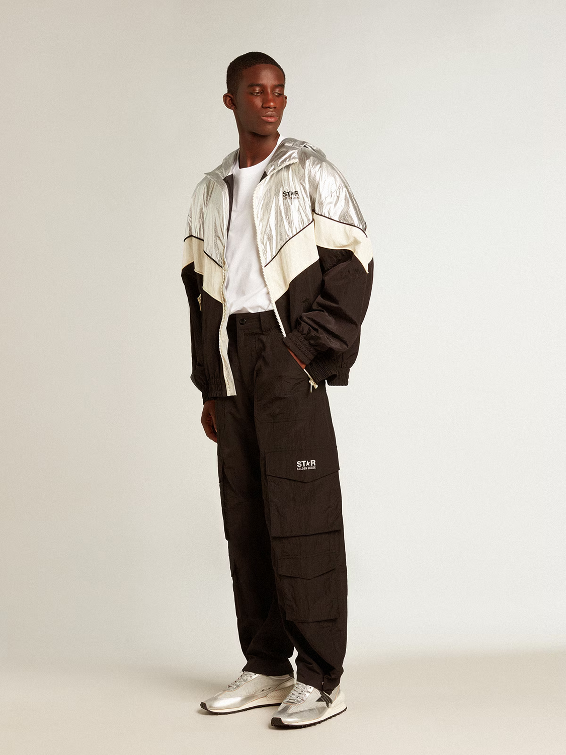 Pantalón Golden Goose star Cargo Ripstop Fabric Hombre