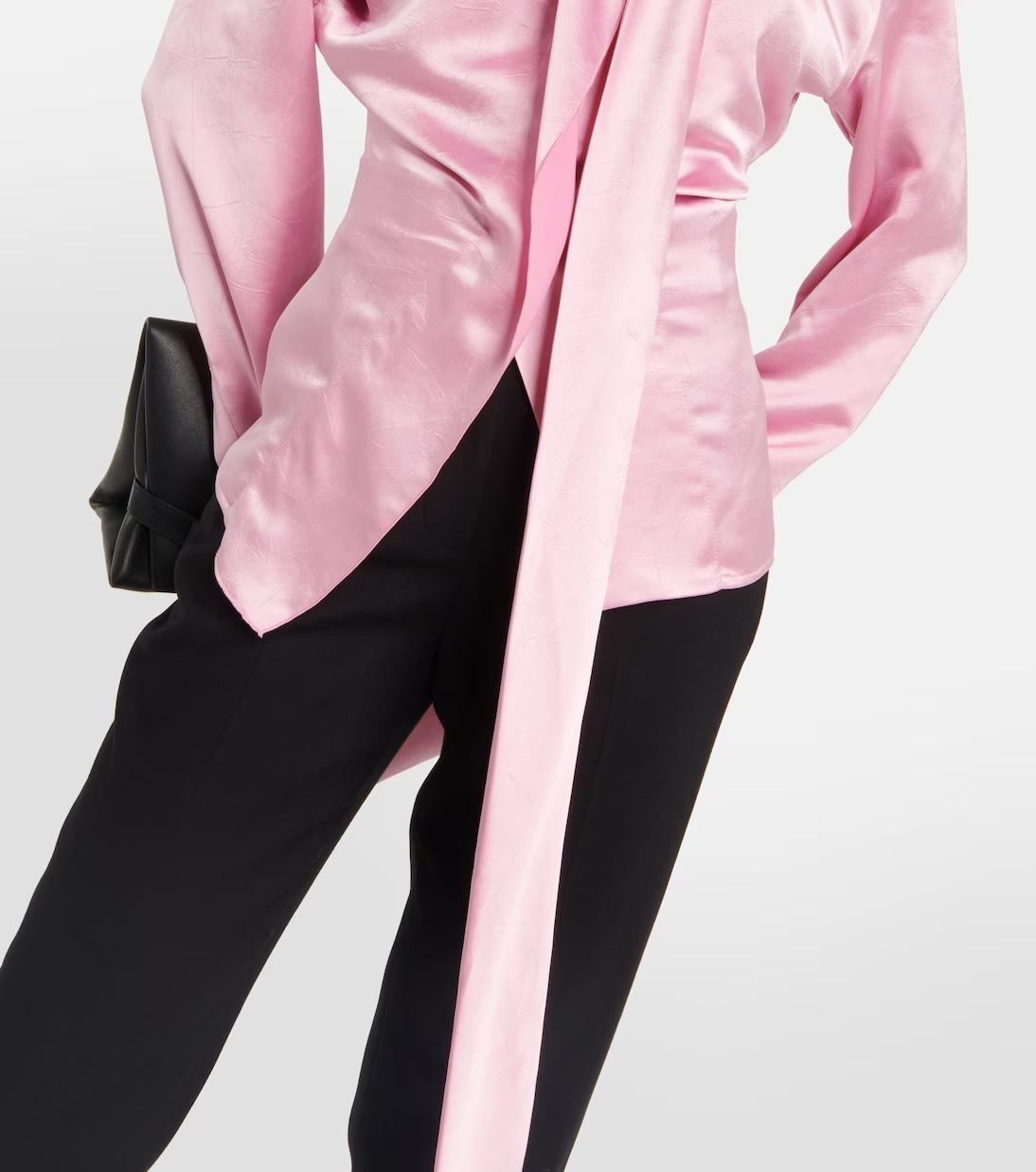 Camisa Scarf Neck