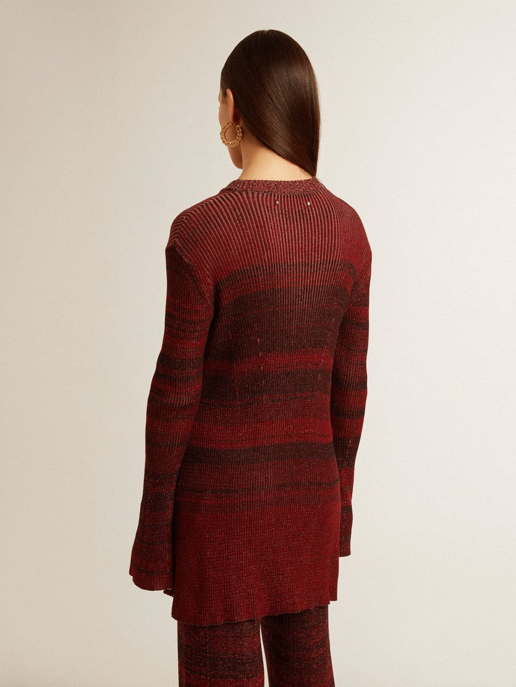 Vestido Golden Goose Journey High Neck Knit Mujer