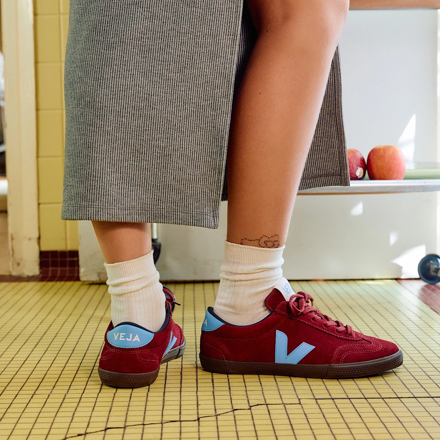 Zapatillas Veja De Mujer Volley Suede