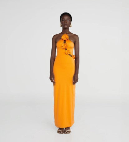 Maxi Vestido Liri Apricot