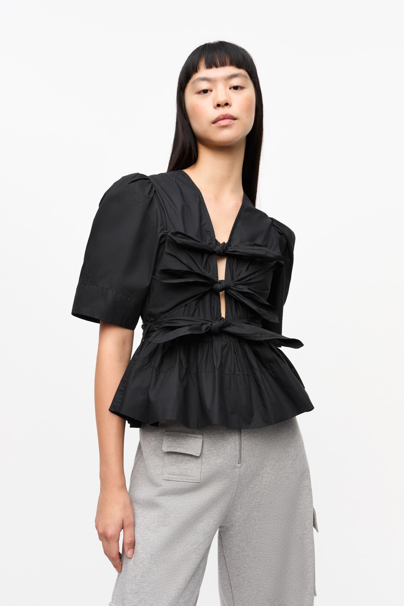 Blusa Washed Stretch